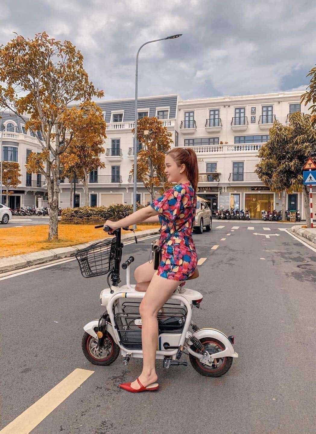 Xe đạp điện gấp có thể xếp gọn vào xe hơi